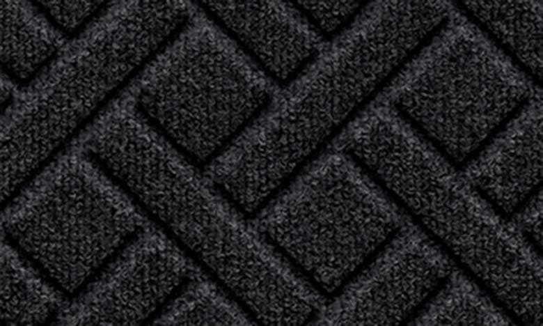Shop Bungalow Flooring Waterhog Lattice Floor Mat In Charcoal