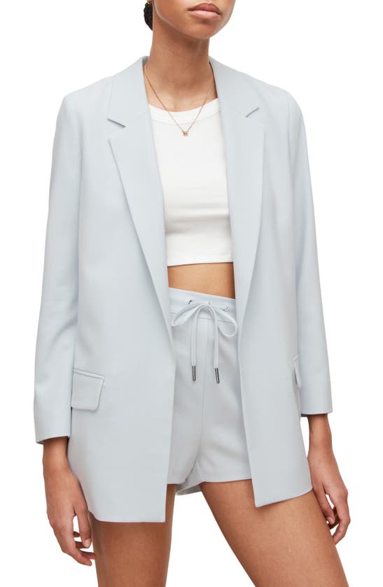 Allsaints Aleida Tri Blazer In Powdered Blue