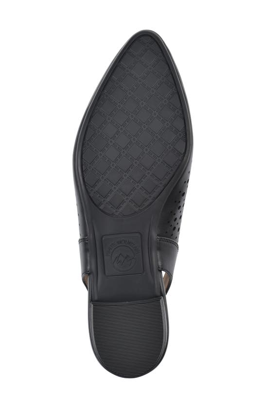 White Mountain Footwear Boronic Slingback Pump In Black/ Smooth
