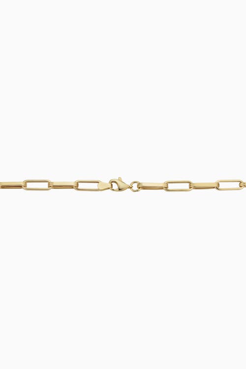 Shop Oradina 14k Yellow Gold Venice Bold Link Bracelet