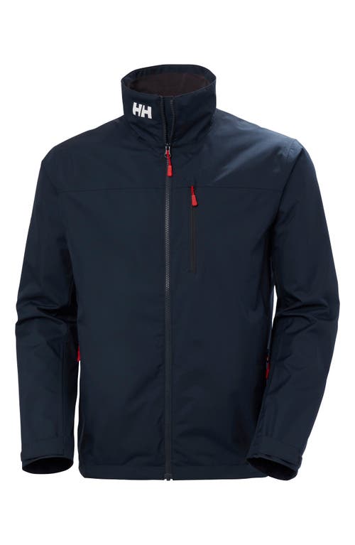 Helly Hansen Crew 2.0 Waterproof Sailing Jacket In Navy