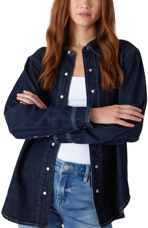 Shop Blanknyc Denim Shirt In Shot Caller