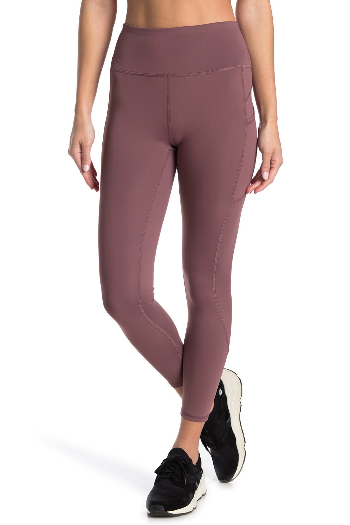 X By Gottex Emma Full High Waisted Leggings In Pink