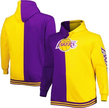 Mitchell & Ness Men's Los Angeles Lakers Head Coach Hoodie Black