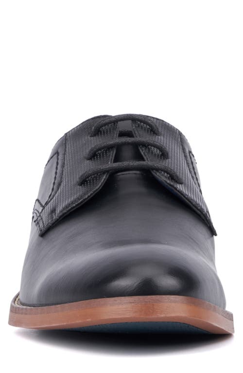 Reserve Footwear Plain Toe Derby In Black