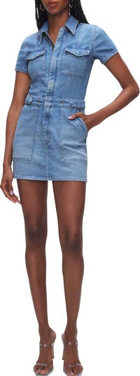 Fit for Success Denim Utility Dress