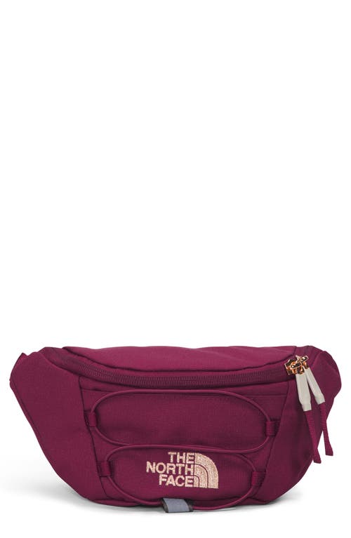 Jester Luxe Belt Bag in Boysenberry/coral Metallic