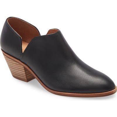 Madewell The Brady Low-Cut Bootie, Black