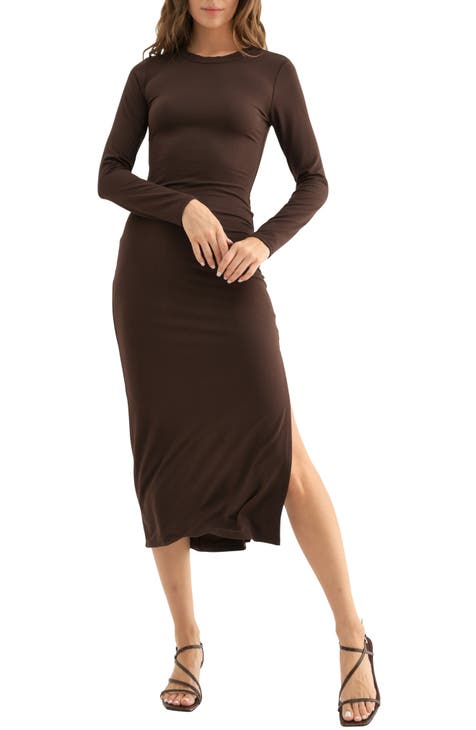 Women s Jersey Knit Midi Dresses Nordstrom