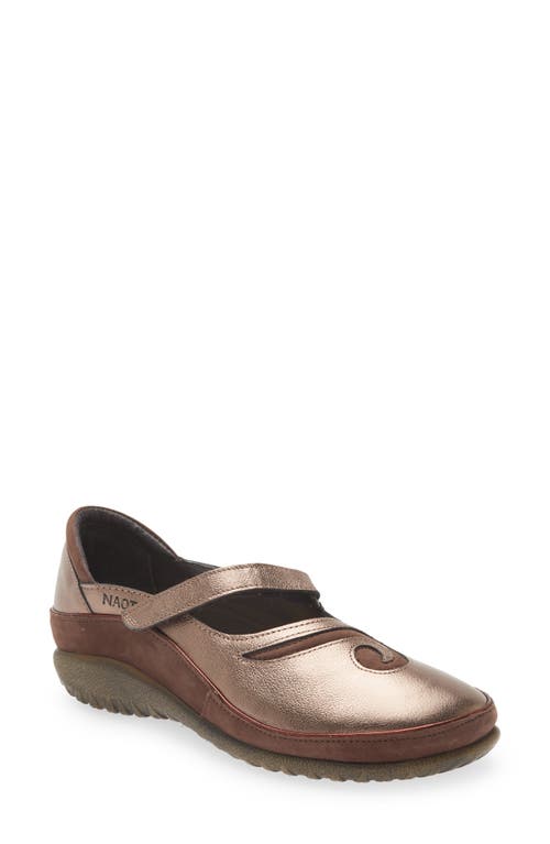 'Matai' Mary Jane in Radiant Copper Leather