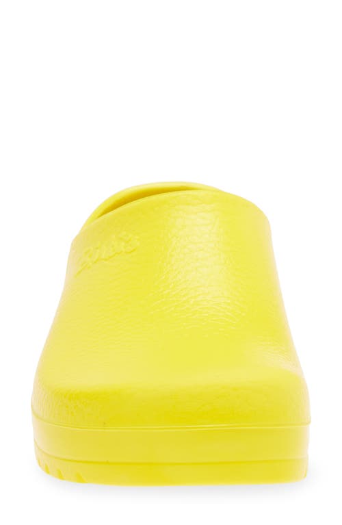 Birkenstock Super Birki Water Resistant Clog In Yellow