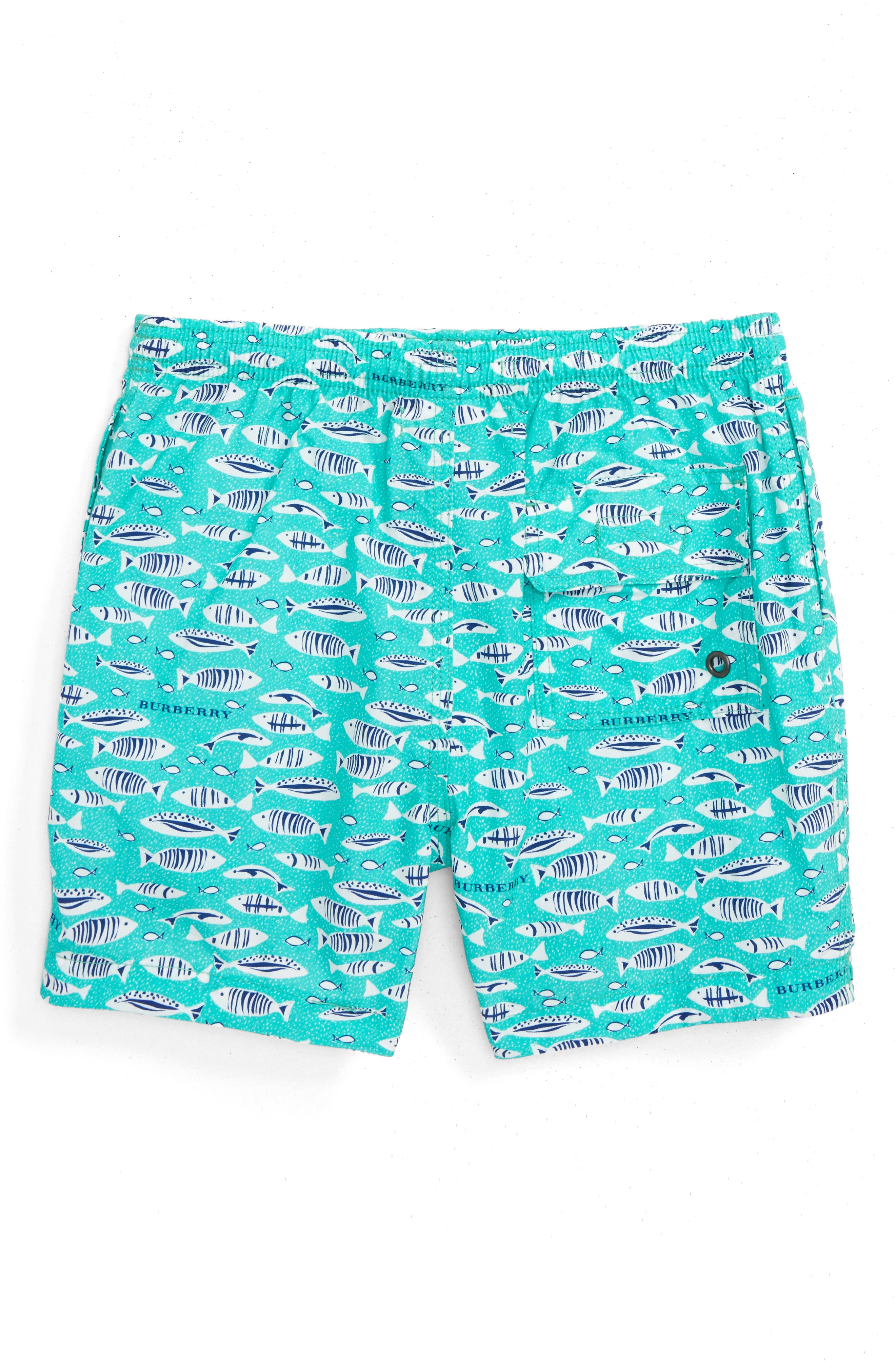 Burberry Mini Damien Swim Trunks (Baby Boys & Toddler Boys) Nordstrom