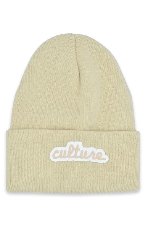 A Life Well Dressed Culture Statement Beanie in Sand
