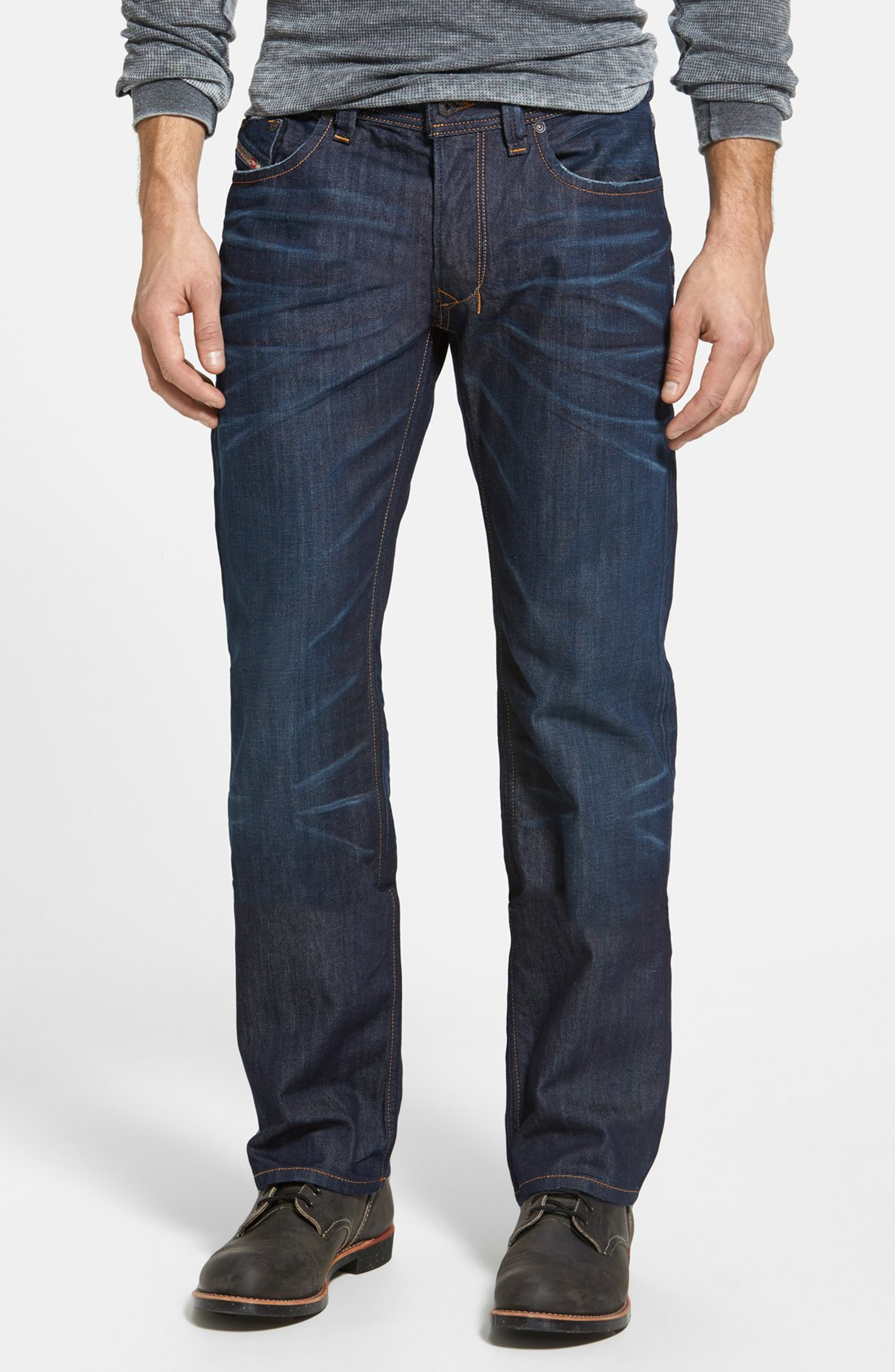 DIESEL® Larkee Straight Leg Jeans (0806W) | Nordstrom