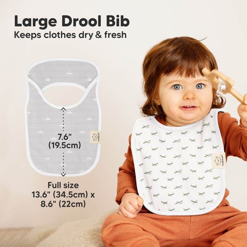 Shop Keababies 8-pack Hallo Drool Bibs In Vessels