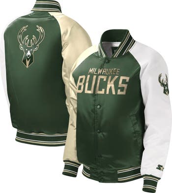 Starter Men's Milwaukee Bucks Force Play Varsity Jacket