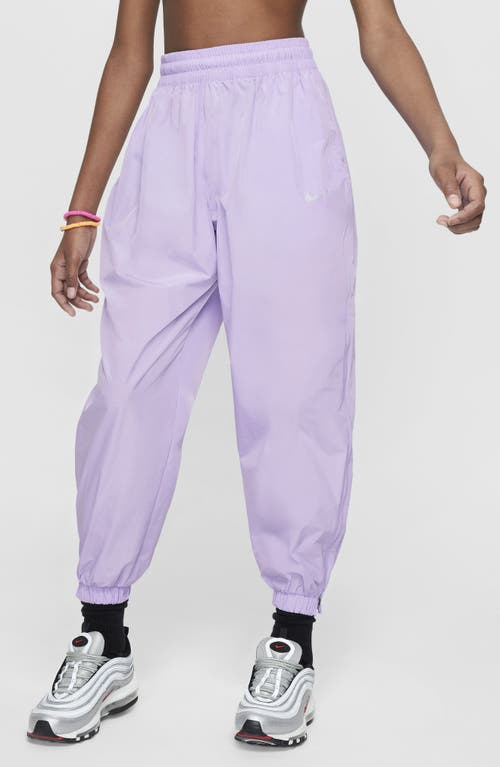 Nike Kids' Sportswear Woven Trousers In Purple