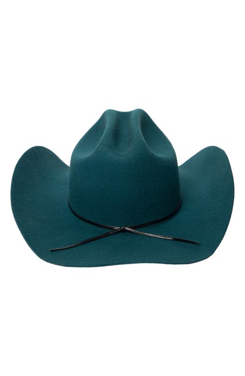 San Diego Hat Concho Belt Wool Cowboy Hat In Teal