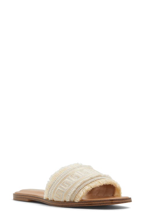 ALDO Nalani Slide Sandal Gold at Nordstrom,