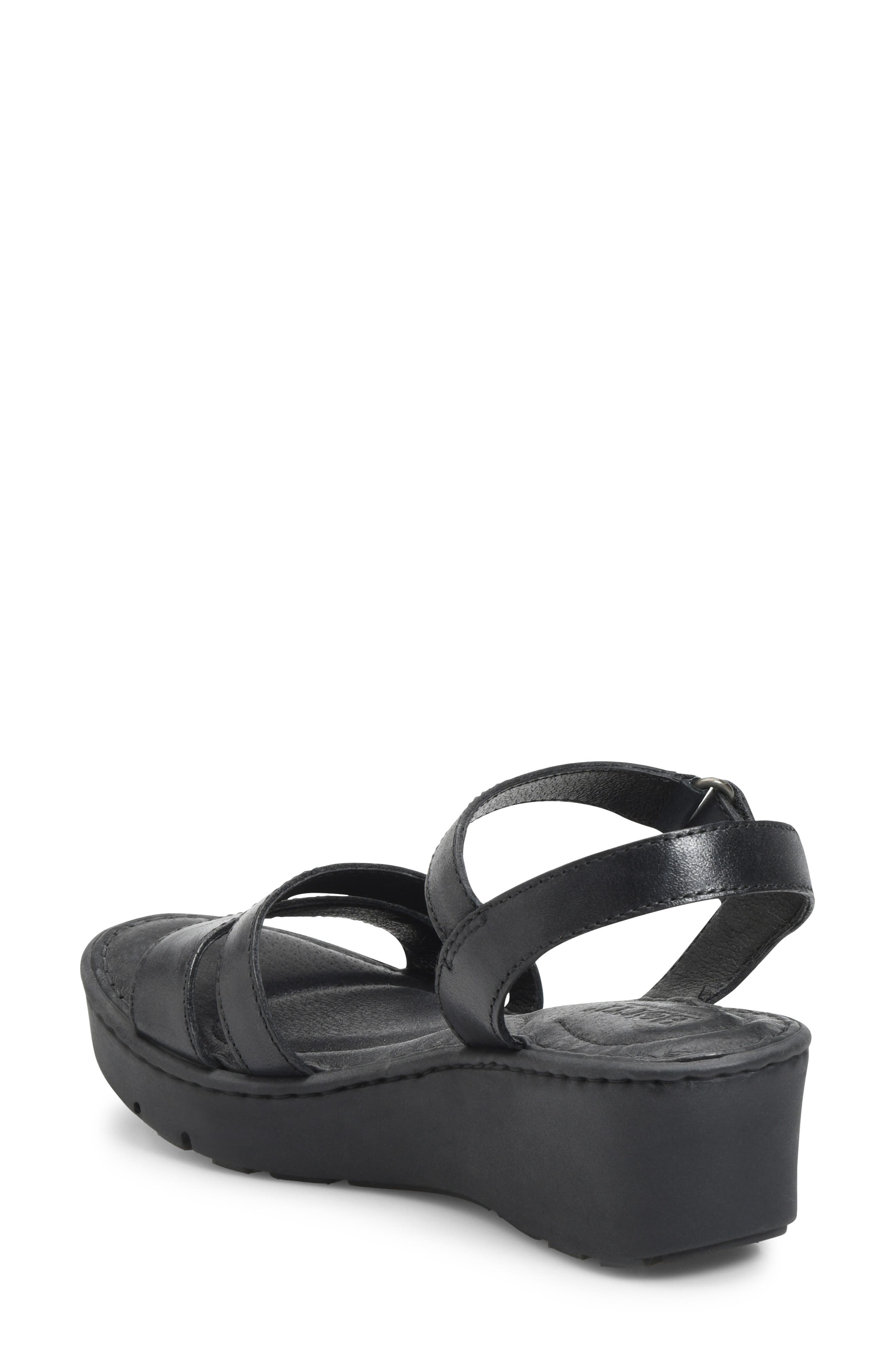 born pawnee platform wedge sandal