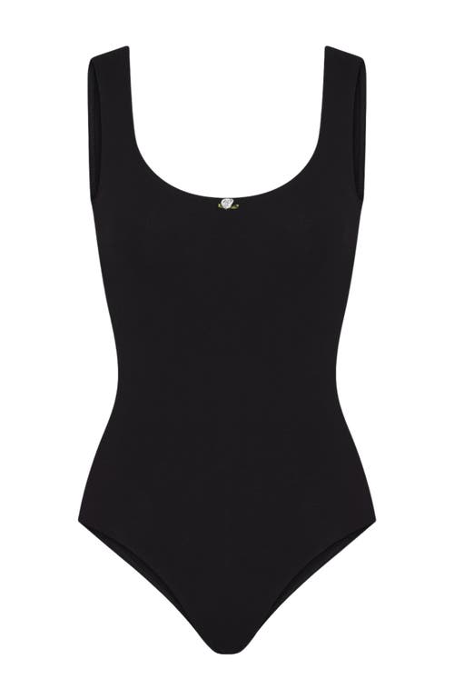 Shop Rat Boi Perfect Scoop Bodysuit In Onyx