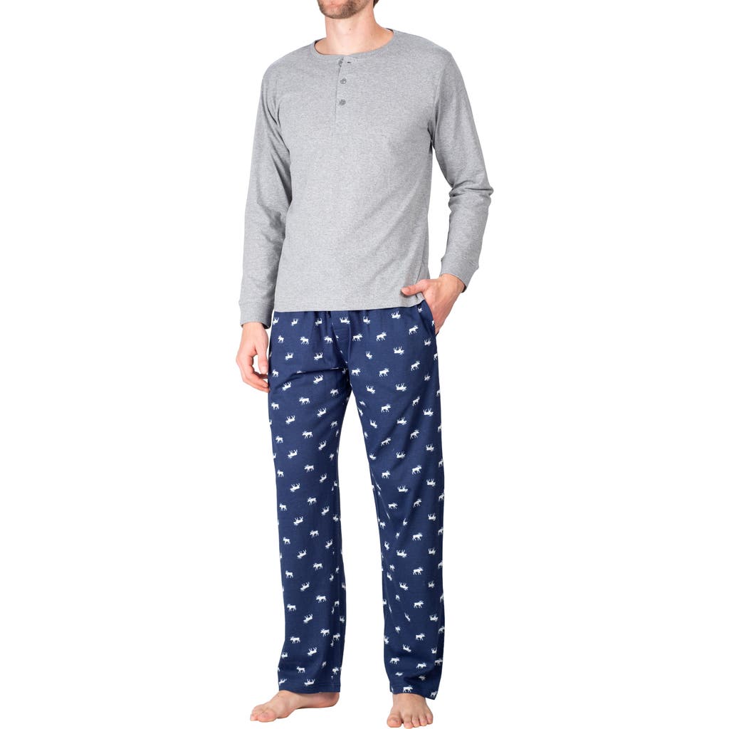 Sleephero Knit Pajamas In Gray