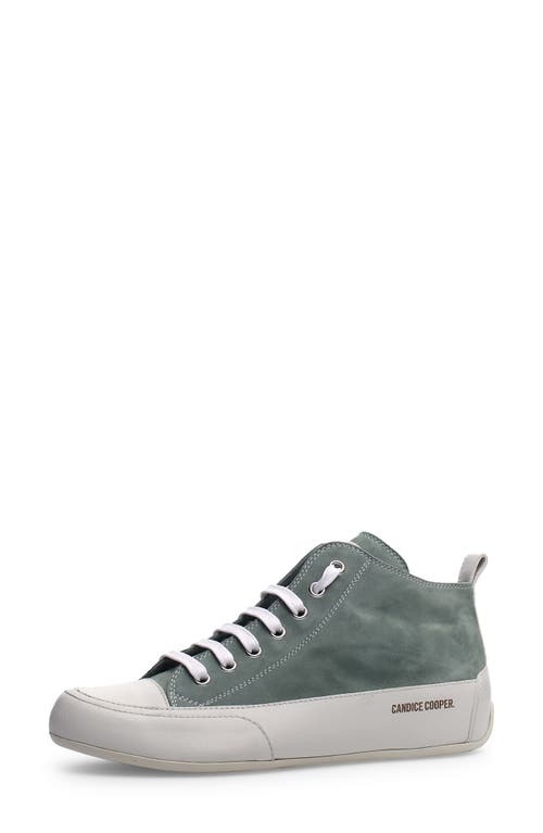Candice Cooper Mid Sneaker in Sage