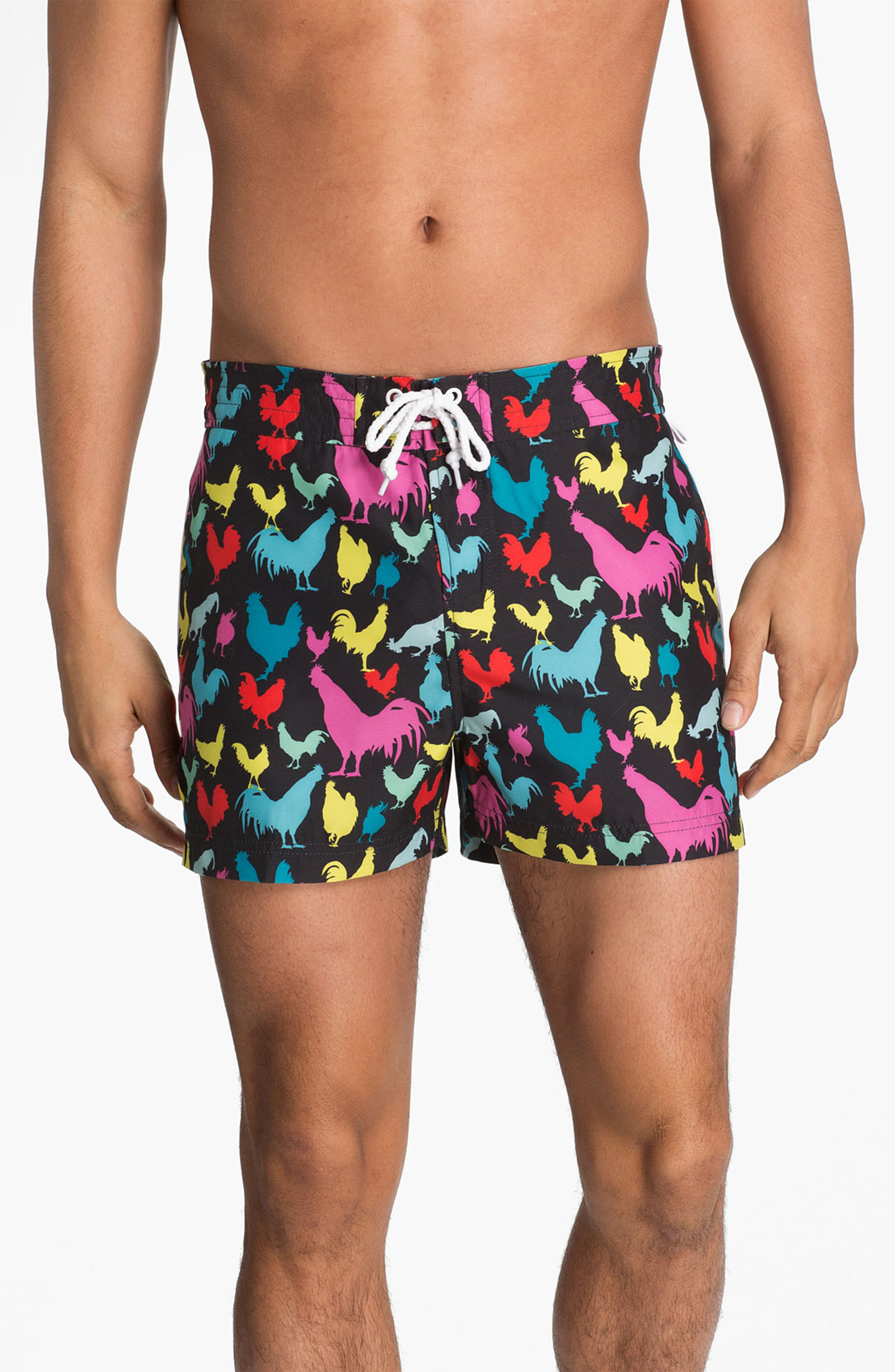 Original Penguin Printed Swim Shorts | Nordstrom