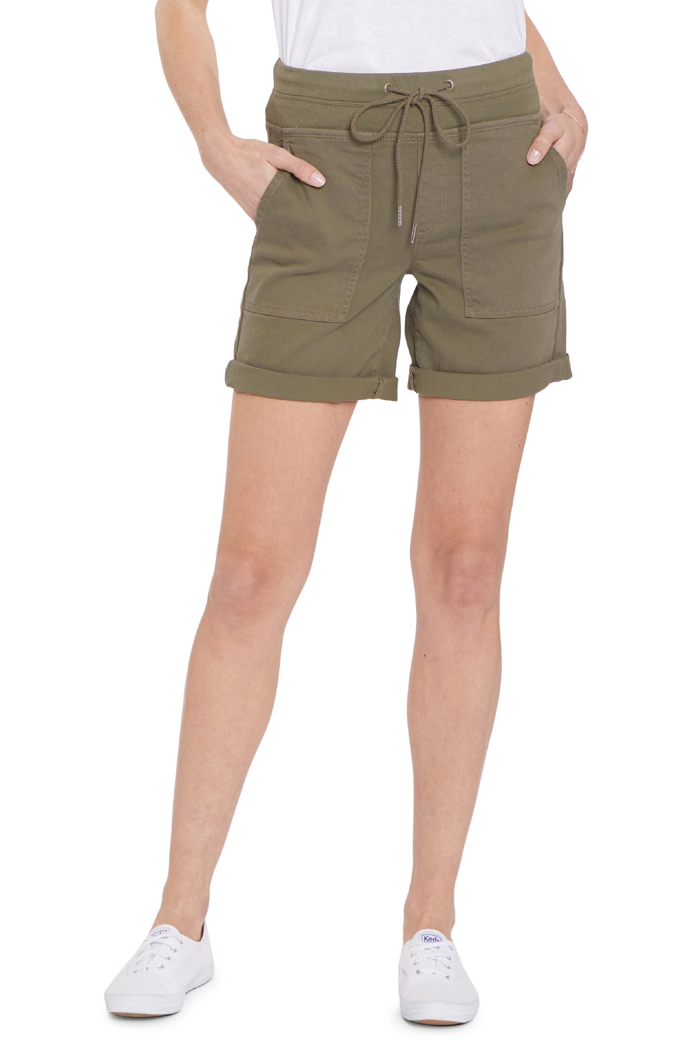 petite women's cargo shorts