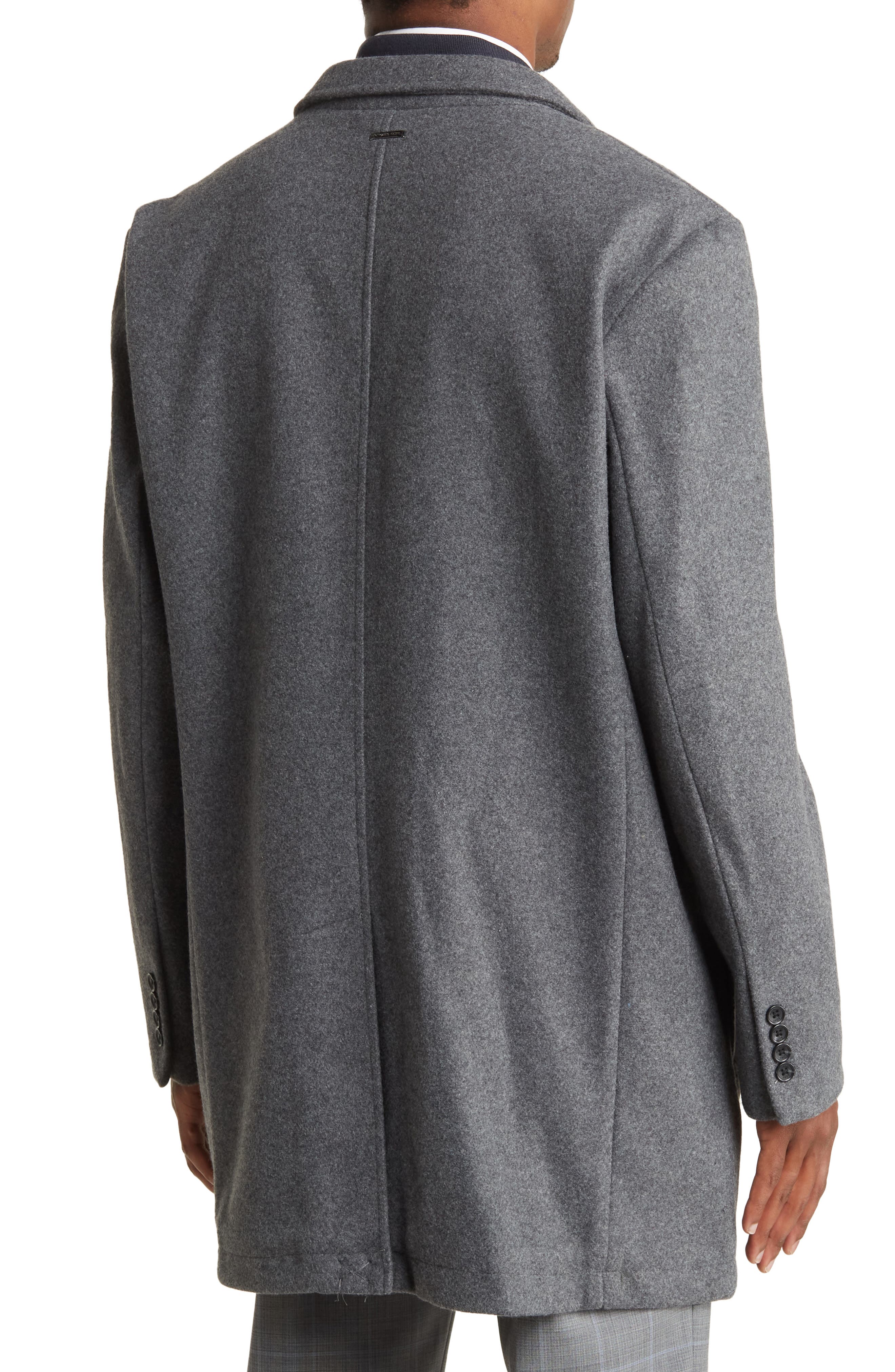 michael kors ghent felted slim fit dickey coat