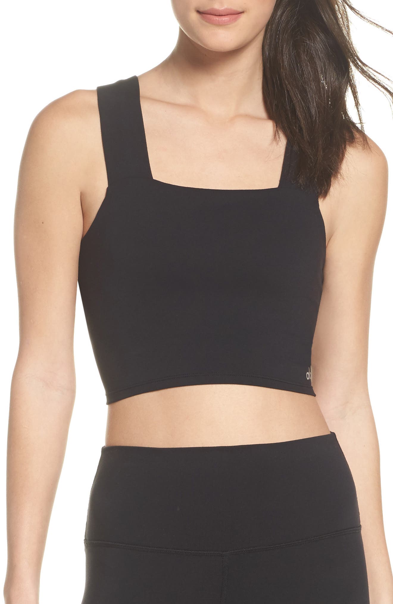 yoga pants with skirt overlay