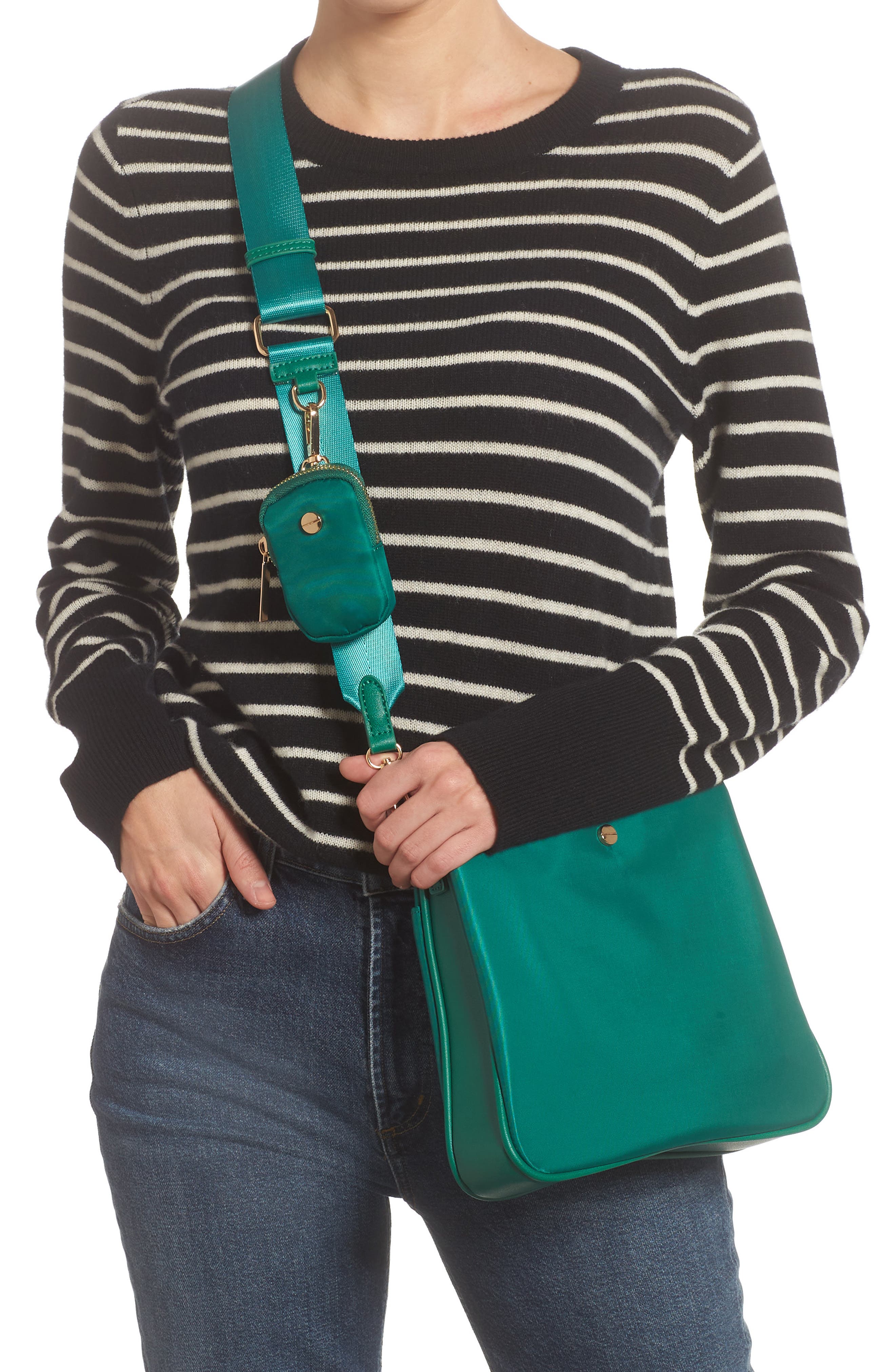 Mali + Lili Mackenzie Water Resistant Nylon Crossbody Bag Nordstrom