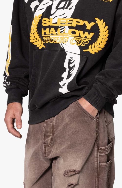 Mnml Shrc Touring Cup Hoodie In Black