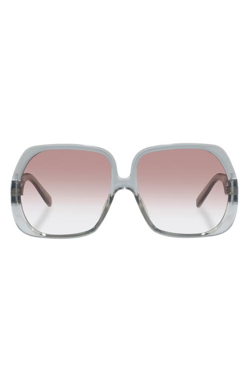 Shop Le Specs Polydisco 59mm Square Sunglasses In Eucalyptus