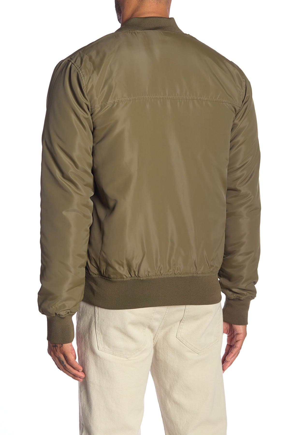 wadded bomber jacket