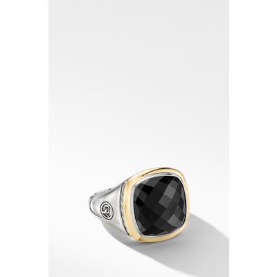 David Yurman Albion Ring With 18K Gold And Semiprecious Stone
