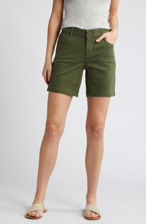 Wit & Wisdom 'Ab'Solution Mid Length Stretch Twill Shorts at Nordstrom,