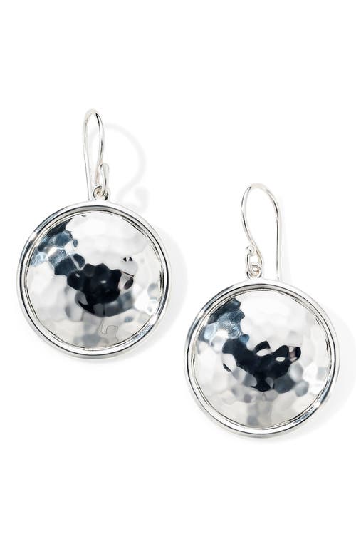 Ippolita Classico Medium Hammered Drop Earrings in Sterling Silver at Nordstrom