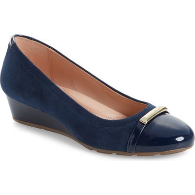Taryn Rose Pearl Wedge Pump