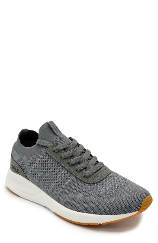 Shop Delo Go Green Knit Running Shoe In Grey