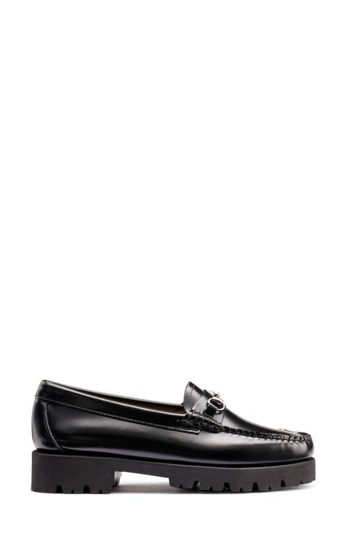 Shop G.h.bass Weejuns Lianna Bit Loafer In Black