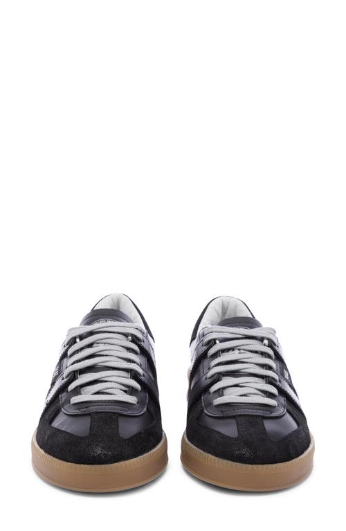 P448 Monza Sneaker In Glitterfine/black