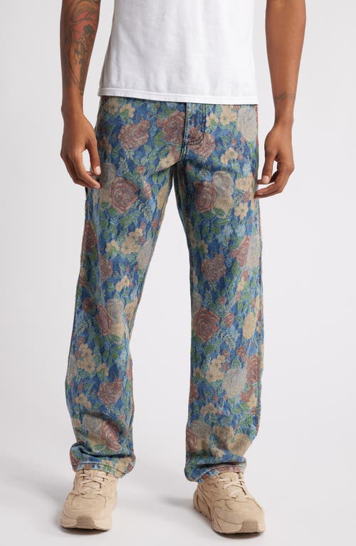 Roy Roger's X Dave's New York Roy Rogers X Dave's New York Statement Carpenter Pants In Jacquard Tapestrysw