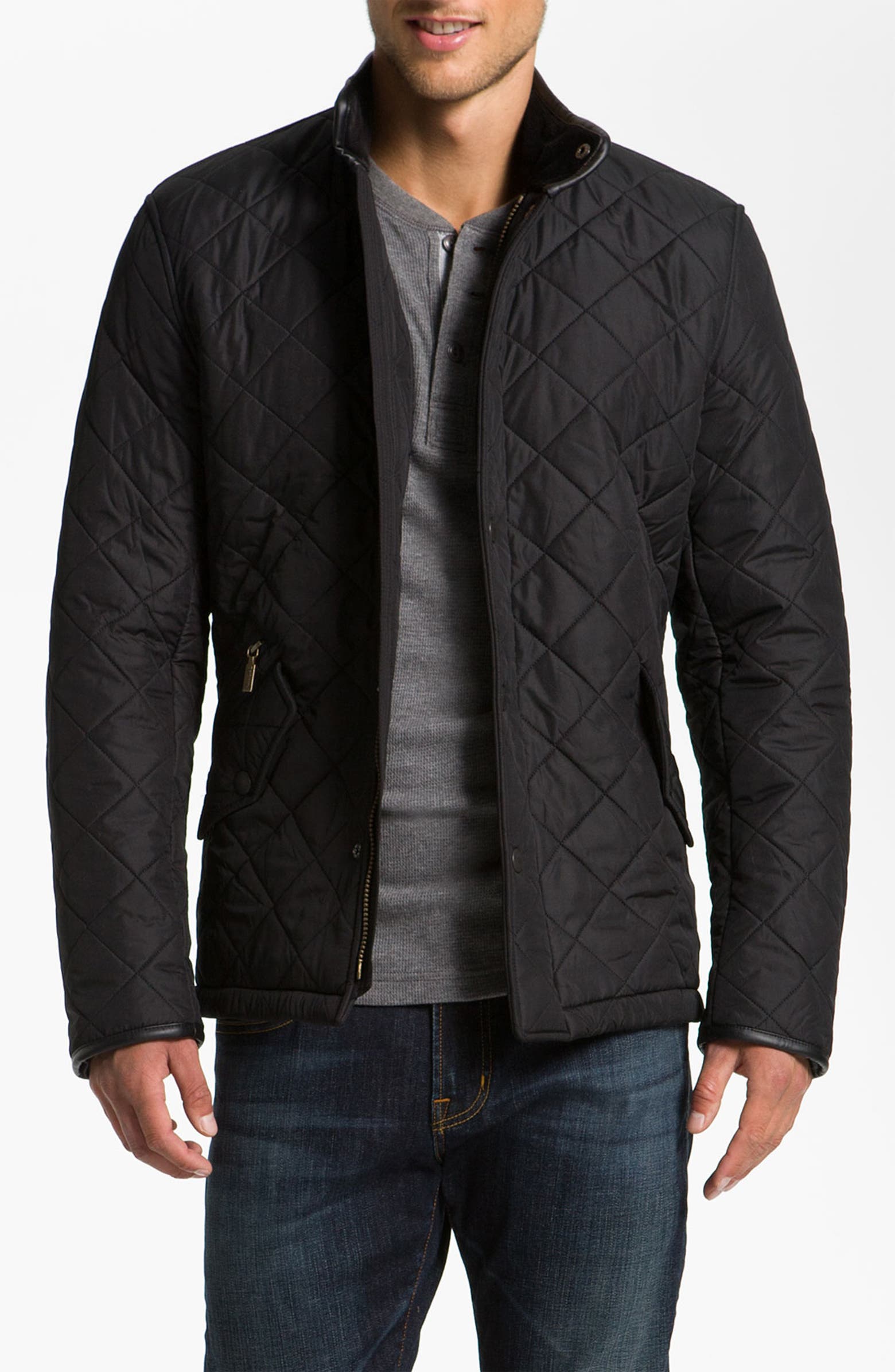 Barbour 'Powell' Regular Fit Quilted Jacket | Nordstrom