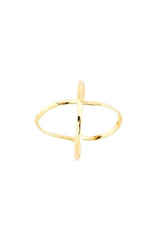 Ki-ele Emerson Infinity Ring In Gold