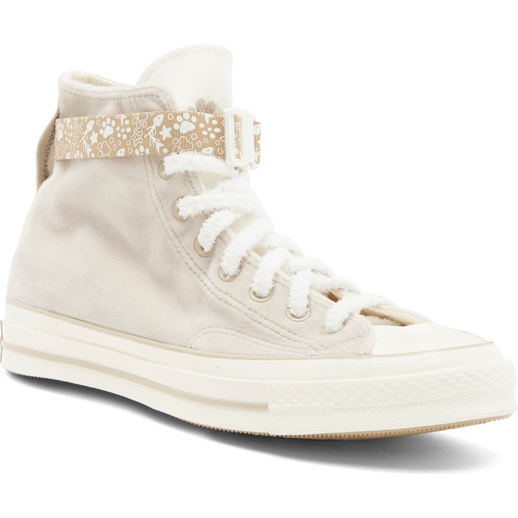 Converse Gender Inclusive Chuck 70 High Top Sneaker In Beach Stone/vintage White