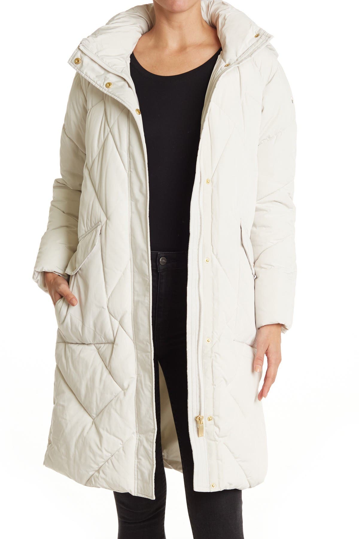 dkny cocoon puffer coat