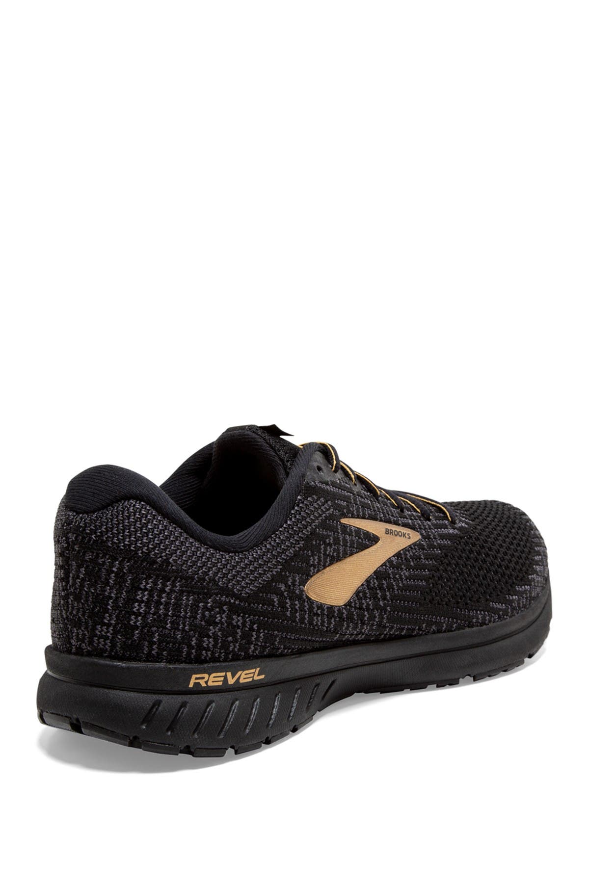 brooks revel 3 black and gold
