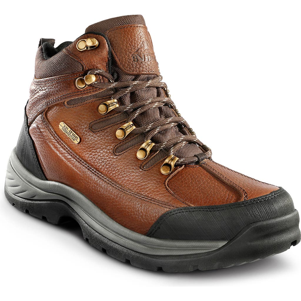 Shop Nortiv8 Waterproof Hiking Boot In Brown/litchi
