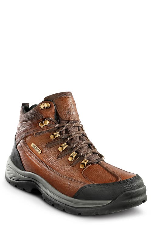 Shop Nortiv8 Waterproof Hiking Boot In Brown/litchi